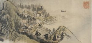 Peach Blossom Spring, Qing-dynastiet, 1690